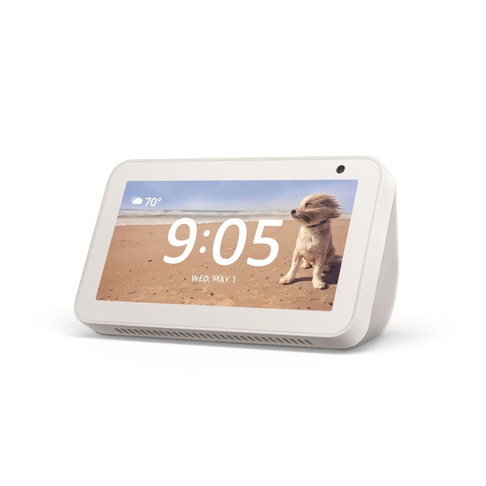 The Echo Show 5 is available for pre-order now at US$90. u00e2u20acu201d AFP pic