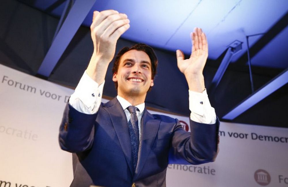 Thierry Baudet founded the Forum for Democracy just two years ago, but his party is on course to beat Prime Minister Mark Rutteu00e2u20acu2122s Liberals. u00e2u20acu201d AFP pic