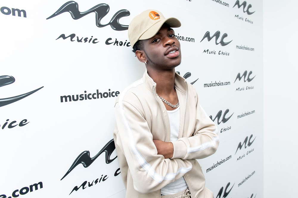 Rapper Lil Nas X visits Music Choice in New York on May 1, 2019. u00e2u20acu201d AFP pic              