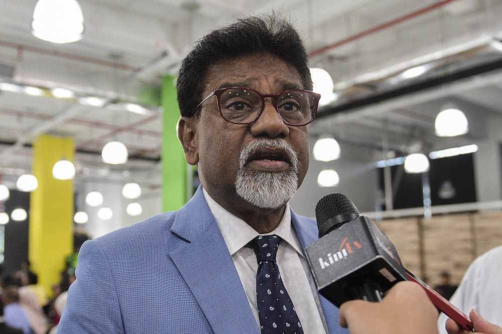 Minister of Water, Land and Natural Resources Dr Xavier Jayakumar speaks during Southeast Asia's First Conservation Impact Investing Platform in Cyberjaya May 30, 2019. u00e2u20acu2022 Picture by Miera Zulyana