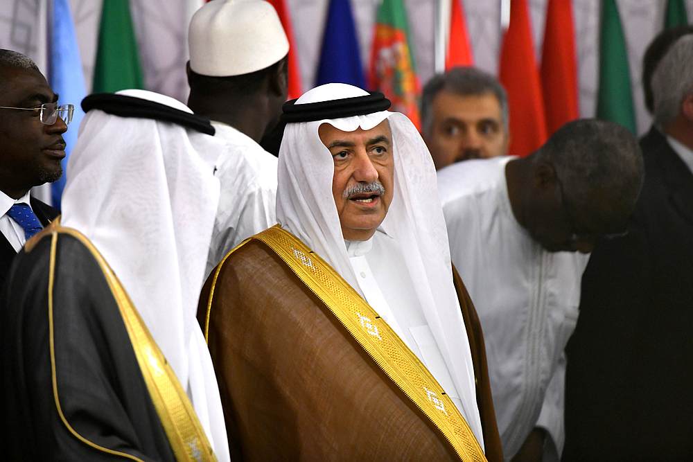 Saudi Arabia's Foreign Minister Ibrahim al-Assaf is seen during preparatory meeting for the GCC, Arab and Islamic summits in Jeddah May 29, 2019. u00e2u20acu201d Reuters pic
