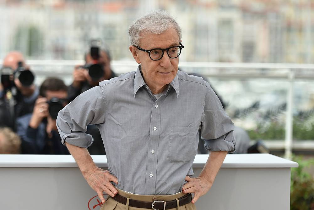 US director Woody Allen during a photocall for the film 'Cafe Society' ahead of the opening of the 69th Cannes Film Festival in southern France May 11, 2016. u00e2u20acu201d AFP pic