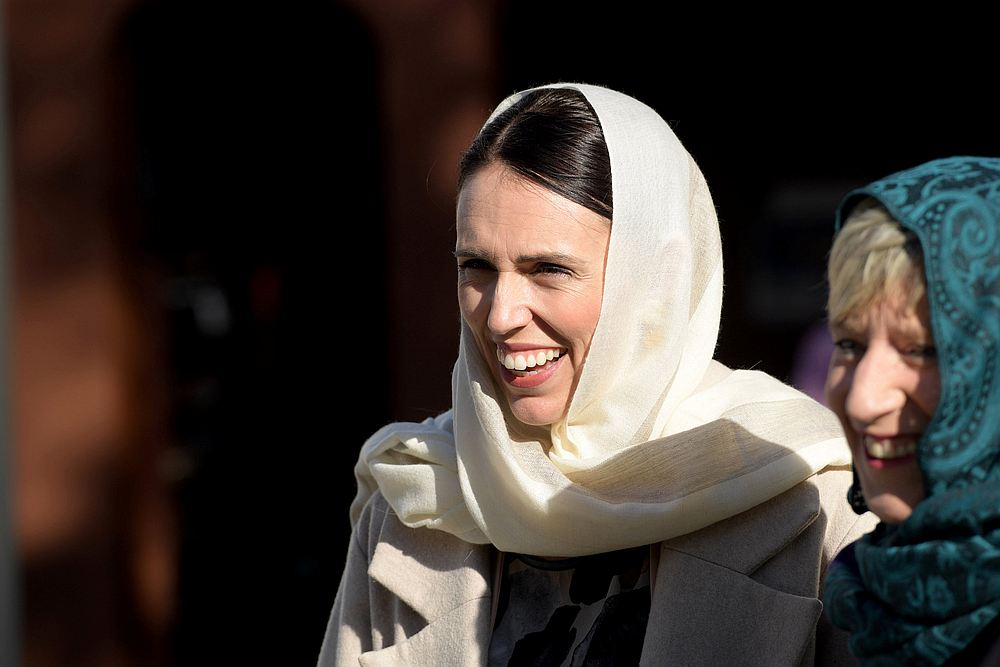 New Zealand's Prime Minister Jacinda Ardern at Masjid Al Noor in Christchurch, New Zealand April 26, 2019. u00e2u20acu201d Reuters pic