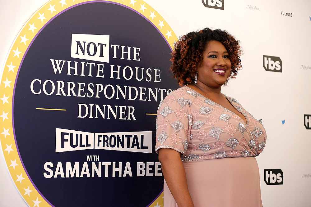 Ashley Nicole Black arrives for the Not the White House Correspondents' Dinner in Washington April 29, 2017. u00e2u20acu201d Reuters pic