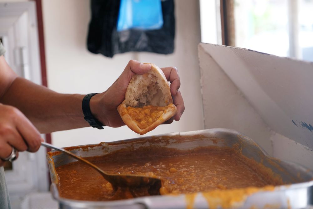 A man prepares a bean sandwich at a restaurant in Benghazi, Libya April 29, 2019. u00e2u20acu201d Reuters pic