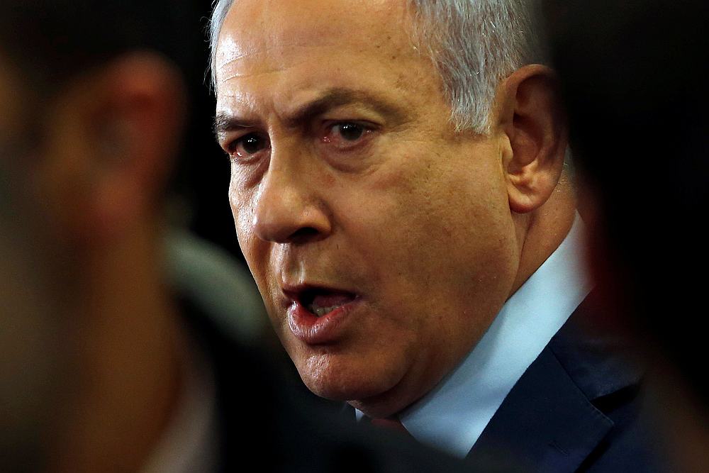 Israeli Prime Minister Benjamin Netanyahu speaks to the media at the Knesset, Israel's parliament, in Jerusalem May 30, 2019. u00e2u20acu201d Reuters pic