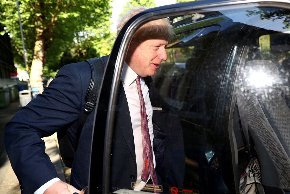 Former British Foreign Secretary Boris Johnson, who is running to succeed Theresa May as Prime Minister, leaves his home in London, Britain, May 30, 2019. u00e2u20acu201d Reuters pic