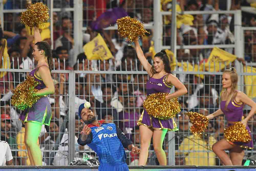 Cheerleaders dance during a 2019 Indian Premier League cricket match. u00e2u20acu201d AFP pic
