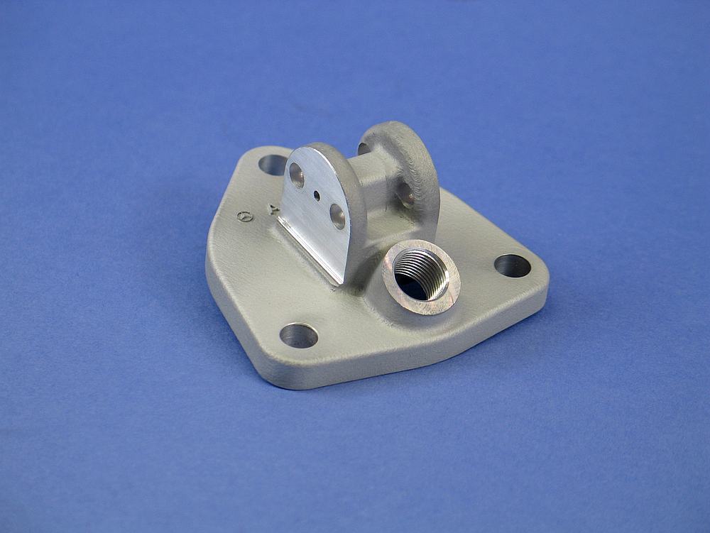 The first spare part printed via the NextGenAM pilot project from Daimler, Premium Aerotec and Eos, is a retainer for a truck diesel engine. u00e2u20acu201d Picture courtesy of Daimler