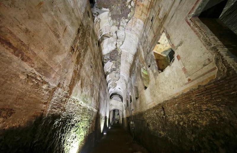 The Domus Aurea, built by Nero in 64 AD and later buried by Emperor Trajan is seen in Rome January 31, 2017. u00e2u20acu201d Reuters pic
