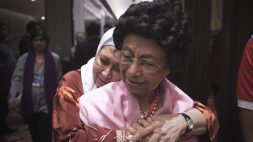 The documentary features behind the scene intimate footage of Tun Dr Mahathir and his wife Tun Dr Siti Hasmah Mohamad Ali throughout the campaign period. — Picture courtesy of 'M for Malaysia'