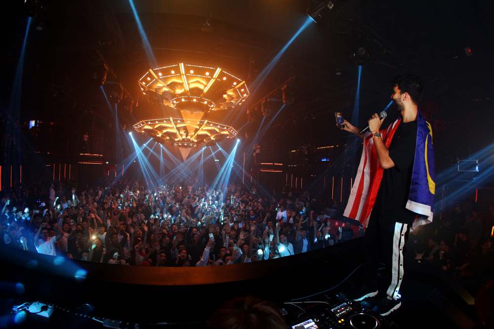 R3hab entertains the partygoers at the grand opening of Zouk Genting. u00e2u20acu2022 Picture courtesy of Resorts World Genting
