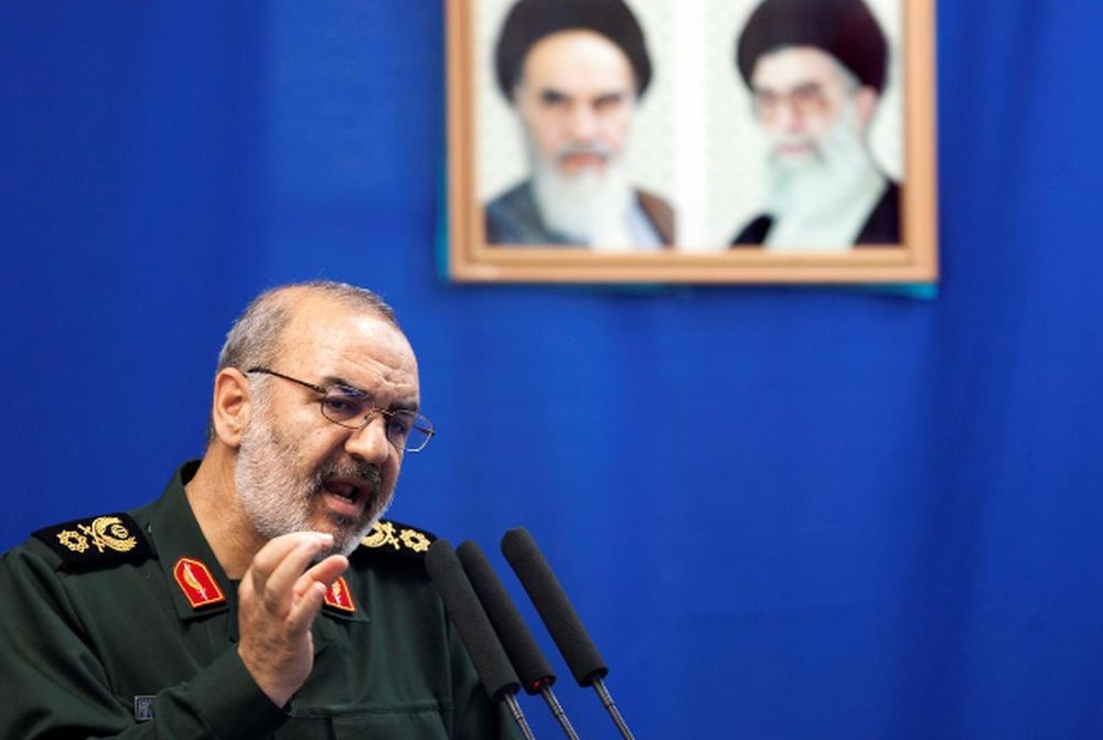 Hossein Salami, deputy head of Iranu00e2u20acu2122s Revolutionary Guard, speaks during Tehranu00e2u20acu2122s Friday prayers July 16, 2010. u00e2u20acu201d Reuters pic
