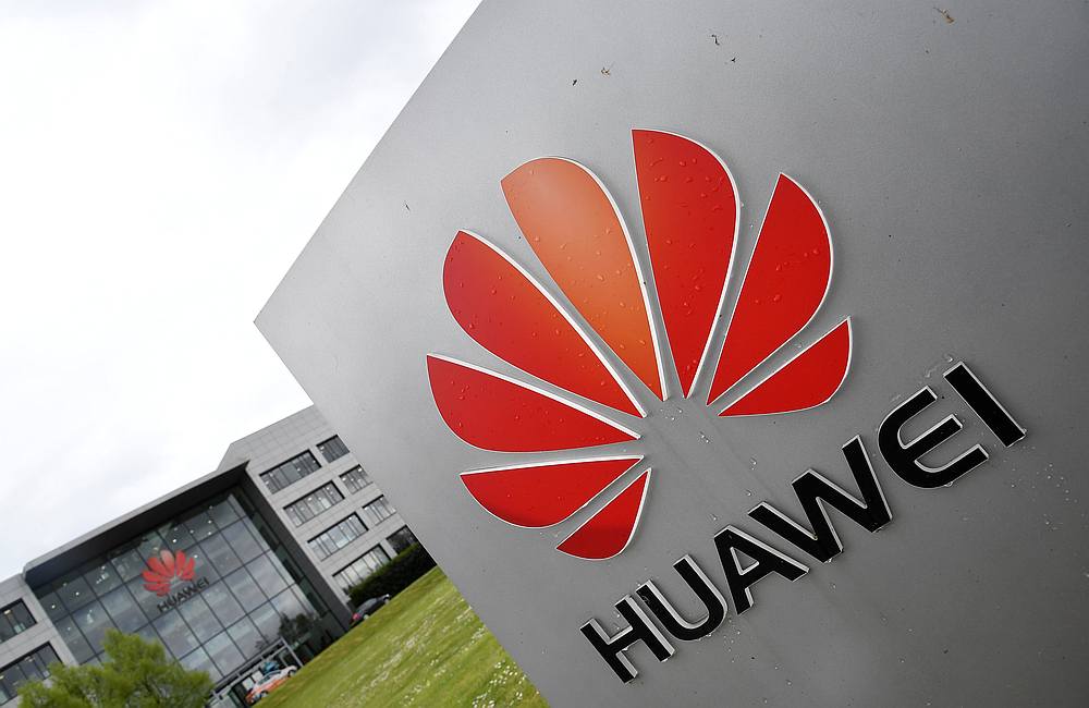 Signage is seen at the Huawei offices in Reading, Britain May 2, 2019. u00e2u20acu201d Reuters p