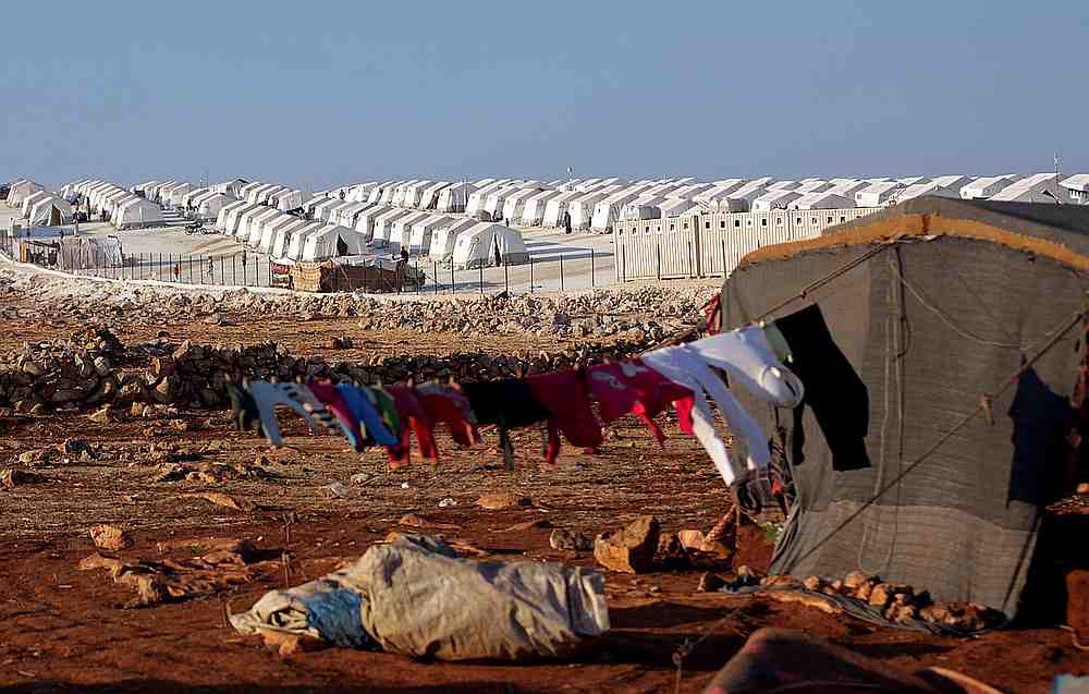 A general view of the refugee camp near Atimah village, Idlib province, Syria September 11, 2018.  u00e2u20acu201d Reuters pic
