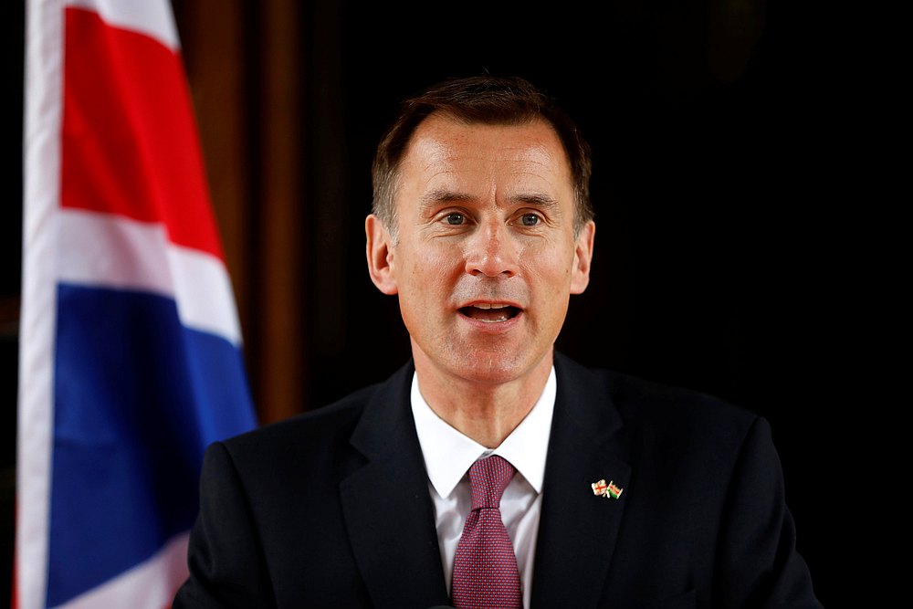 Britain's Foreign Secretary Jeremy Hunt speaks after a meeting at the Kenyan Foreign office in Nairobi May 3, 2019. u00e2u20acu201d Reuters pic