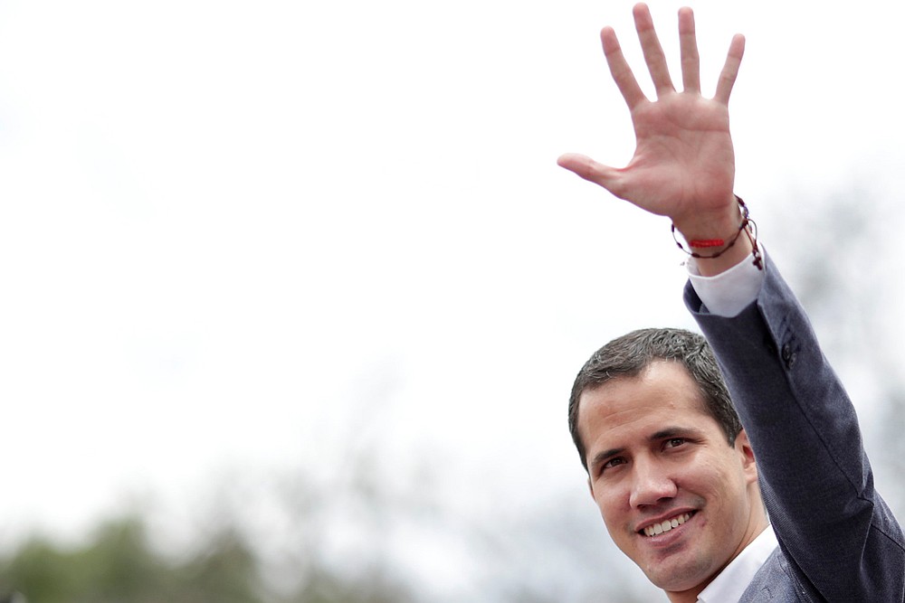 Opposition leader Juan Guaido takes part in a rally in support of the Venezuelan National Assembly in Caracas May 11, 2019. u00e2u20acu201d Reuters pic