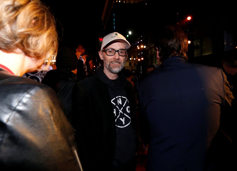 Musician Moby arrives at the world premiere of the film u00e2u20acu02dcRogue One: A Star Wars Storyu00e2u20acu2122 in Hollywood, California December 10, 2016. u00e2u20acu201d Reuters pic
