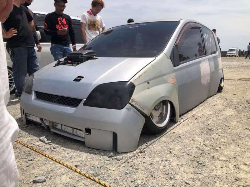 Looks can be deceiving u00e2u20acu2022 the car may look just like a shell, but it's actually capable of moving. u00e2u20acu2022 Picture via Facebook/Koleksi Viva 660 850 1000 Elite AvyNa AvyRs