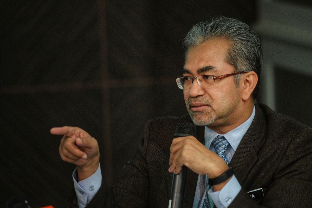 Datuk Musa Yusof speaks at a press conference on the performance of the countryu00e2u20acu2122s tourism industry in Putrajaya May 29, 2019. u00e2u20acu201d Picture by Shafwan Zaidon