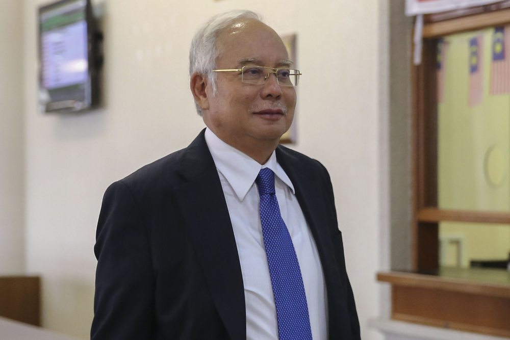 Datuk Seri Najib Razak arrives at the Kuala Lumpur Court Complex, May 14, 2019. u00e2u20acu2022 Picture by Yusof Mat Isa