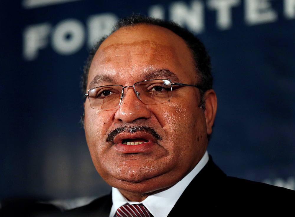 Papua New Guinea Prime Minister Peter O'Neill makes an address to the Lowy Institute in Sydney November 29, 2012. u00e2u20acu201d Reuters pic