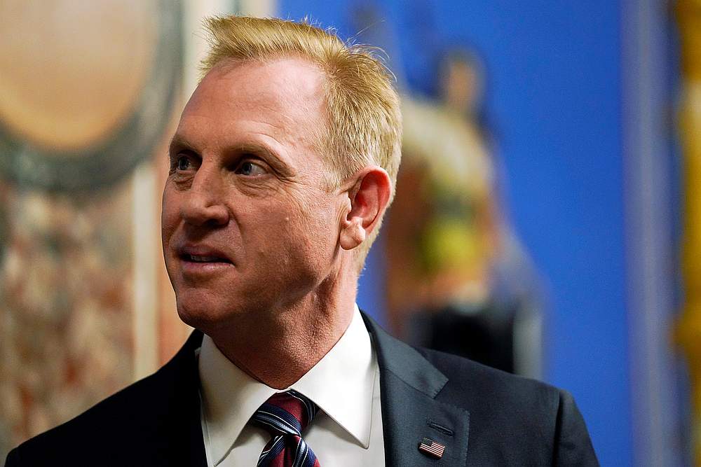 Acting Defence Secretary Patrick Shanahan appearing before a US Senate hearing in Washington May 8, 2019. u00e2u20acu201d Reuters pic