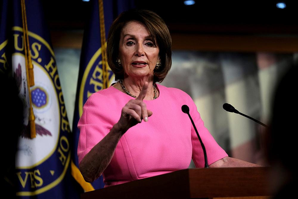 US House Speaker Nancy Pelosi  holds her weekly news conference with Capitol Hill reporters in Washington,  May 23, 2019. u00e2u20acu201d Reuters pic