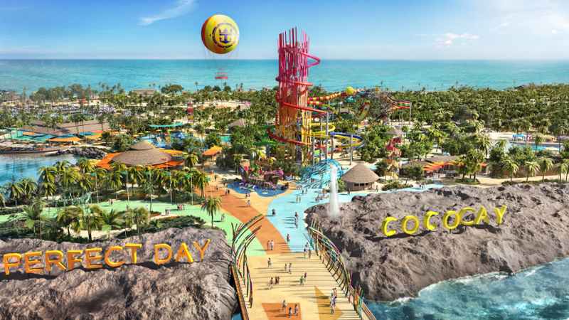 Royal Caribbean's 'Perfect Day at CocoCay' project cost some US$250 million. ― AFP pic