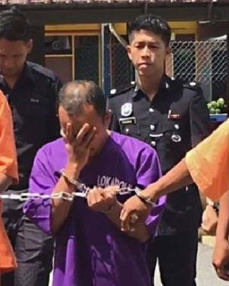 Tahfiz school warden Nawawi Anuar gets 228 yearsu00e2u20acu2122 jail and 42 strokes of the rotan for sodomy and molest. u00e2u20acu2022 Picture via Twitter/bernamadotcom
