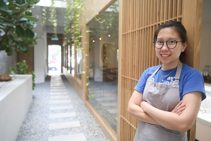 Xiao-Ly Koh is the person behind Tanuki by Crustz which opened this year.