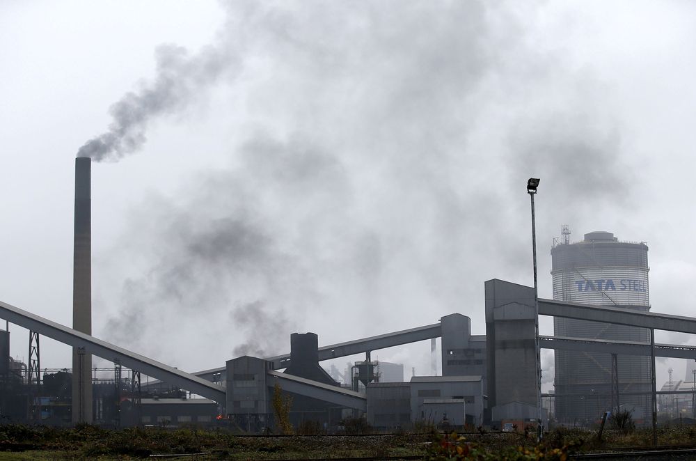 A general view shows the Tata Steel works in Scunthorpe, northern England, in this file photograph dated October 27, 2015. u00e2u20acu201d Reuters pic