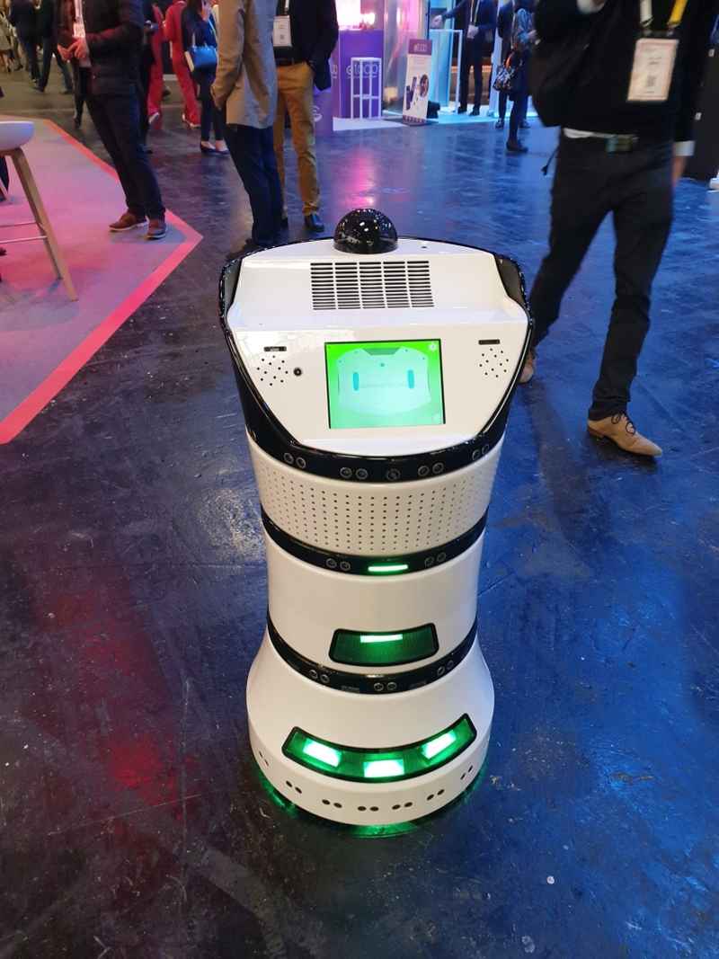 Diya One X by Partnering Robotics is designed to improve human well-being. ― AFP pic