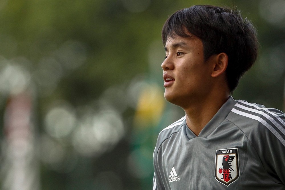 Real Madrid confirmed the signing of Japanese teenager Takefusa Kubo on June 14, 2019. u00e2u20acu201d AFP pic