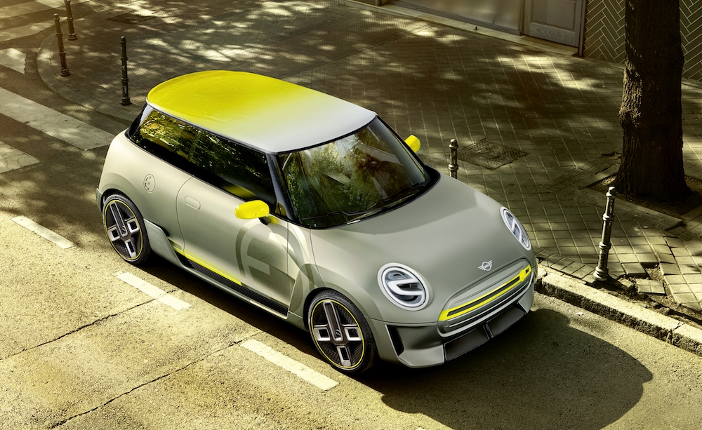 An artistu00e2u20acu2122s impression of the Mini Electric concept that was first shown in 2017. u00e2u20acu201d SoyaCincau pic