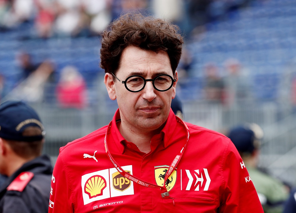 Ferrari team principal Mattia Binotto during practice at Monte Carlo in Monaco May 23, 2019. u00e2u20acu201d Reuters pic