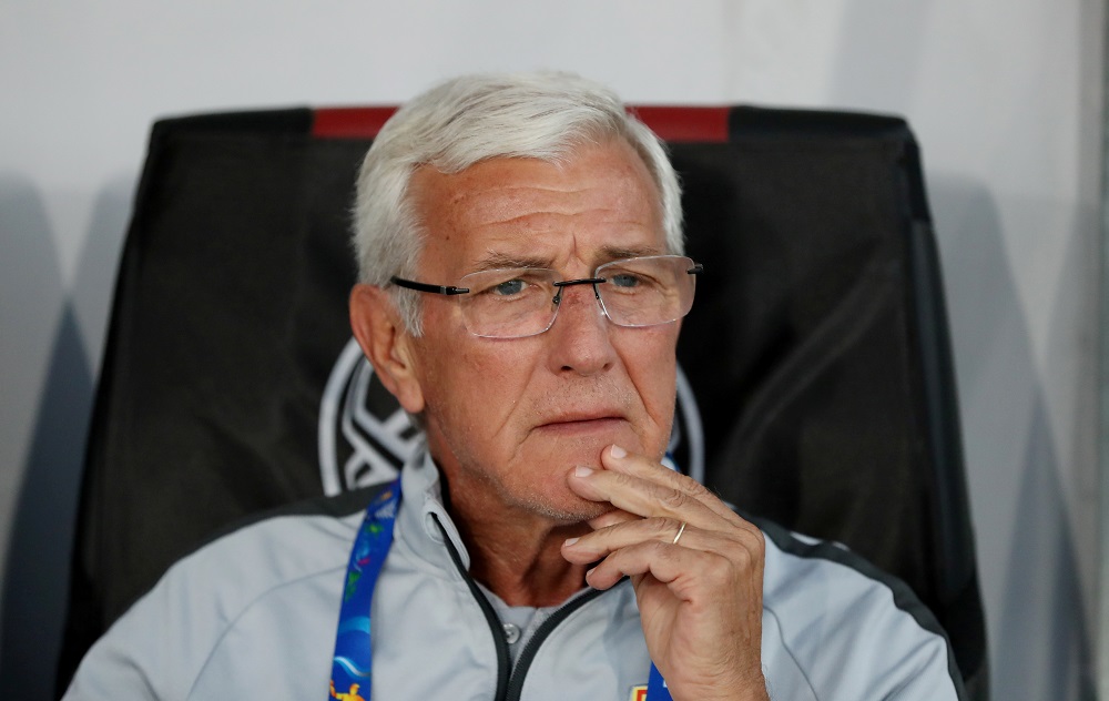 China coach Marcello Lippi during the match against South Korea at the Al Nahyan Stadium in Abu Dhabi January 16, 2019. u00e2u20acu201d Reuters pic