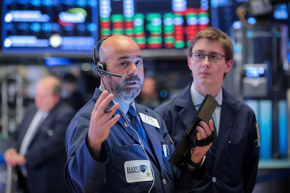 Traders work on the floor at the New York Stock Exchange June 24, 2019. u00e2u20acu201d Reuters pic
