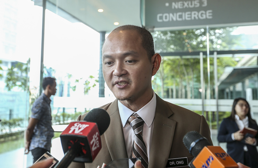 Deputy International Trade and Industry Minister Ong Kian Ming speaks to reporters in Kuala Lumpur June 28, 2019. u00e2u20acu201d Picture by Firdaus Latif