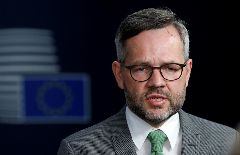 German Minister of State for Europe Michael Roth attends a European Union foreign ministers meeting in Brussels, Belgium May 15, 2017. u00e2u20acu201d Reuters picnn