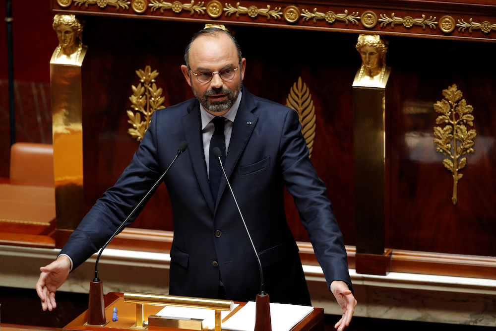 French Prime Minister Edouard Philippe delivers his second general policy speech at the National Assembly in Paris June 12, 2019. u00e2u20acu201d Reuters picnn