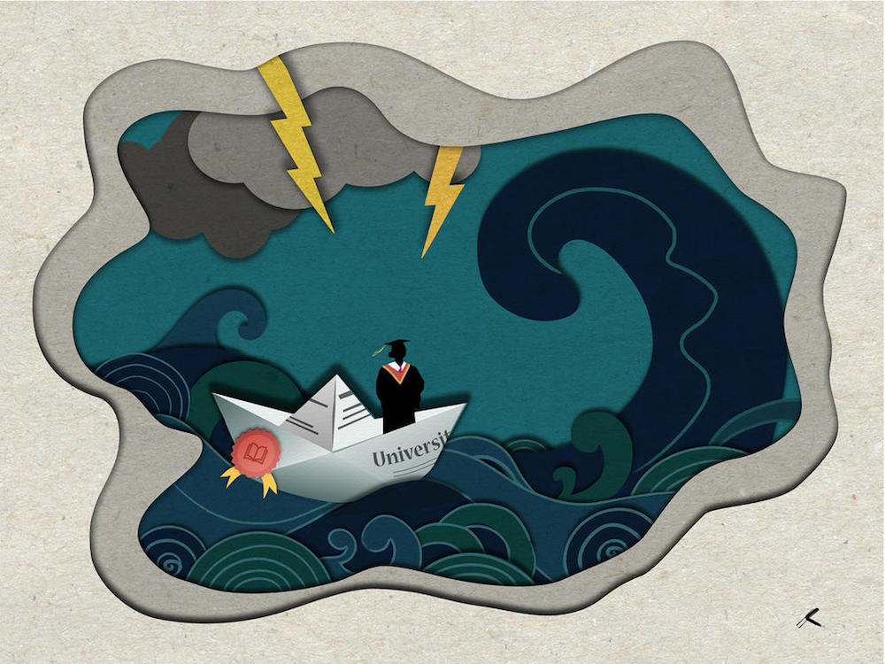 Short-term contracts, along with multiple rejections or even non-replies to job applications, as well as having to lower their job and salary expectations u00e2u20acu201d these are what some fresh graduates are experiencing. u00e2u20acu201d TODAY pic