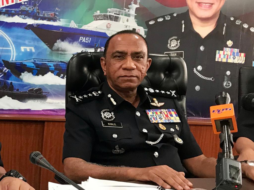 Johor police chief Datuk Mohd Khalil Kader Mohd assured the public that police are still actively continuing to track down the remainder of 56 missing person cases that mainly involved those aged below 18. u00e2u20acu201d Picture by Ben Tan