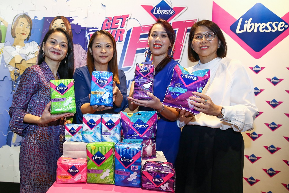Libresse’s new range of products are designed to accommodate women of all shapes and sizes. — Picture by Yusof Mat Isa