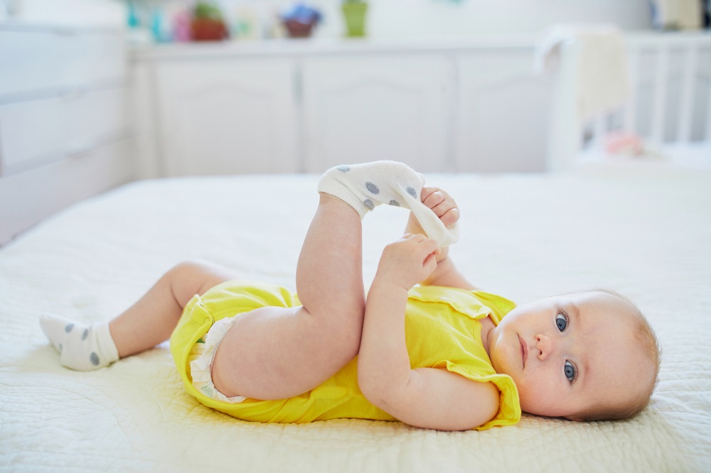 Many socks being sold for babies and young children could contain endocrine disruptors according to a new study. u00e2u20acu201d AFP pic