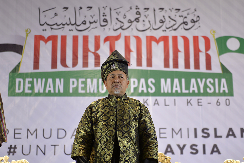 PAS deputy president Datuk Tuan Ibrahim Tuan Man attends Dewan Pemuda proceedings during Muktamar 2019 in Gambang, Pahang June 19, 2019. u00e2u20acu201d Picture by Mukhriz Hazim