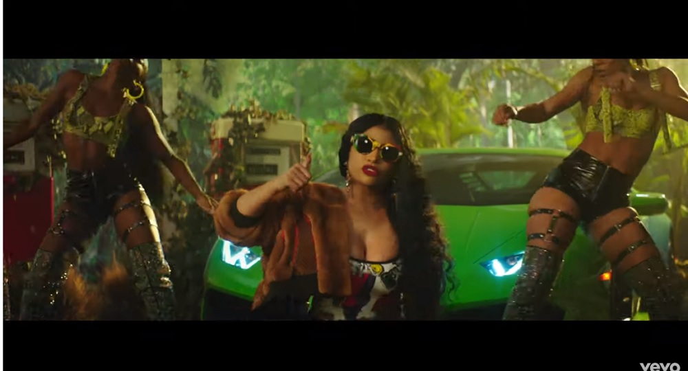 Nicki Minaj has unveiled the music video for her latest single u00e2u20acu02dcMegatron.u00e2u20acu2122 u00e2u20acu201d Screen capture via YouTube/Nicki Minaj