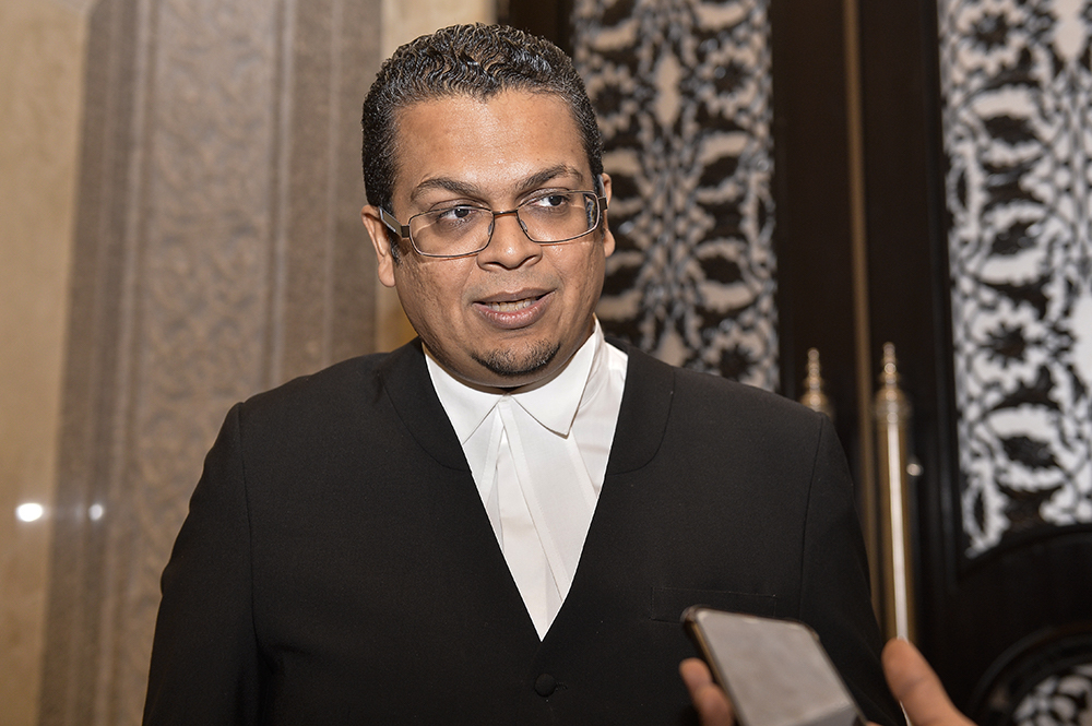 Lawyer Nizam Bashir said the Yang di-Pertuan Agong would ordinarily appoint a prime minister who ‘in his judgment is likely to command the confidence of the majority of the members’ of the Dewan Rakyat. — Picture by Miera Zulyana