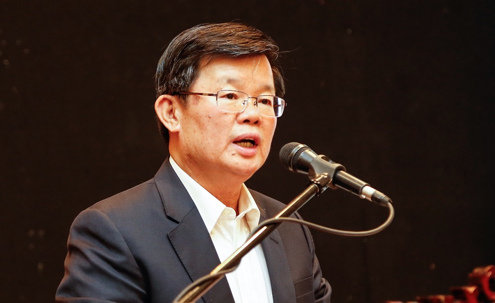 Penang Chief Minister Chow Kon Yeow speaks to the press at Komtar in George Town June 17, 2019. u00e2u20acu201d Picture by Sayuti Zainudin