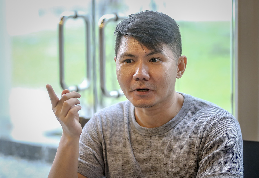 The play is based on writer Mark Beau de Silva’s experiences of growing up as a Eurasian-Chinese in race-conscious Malaysia. — Picture by Firdaus Latif